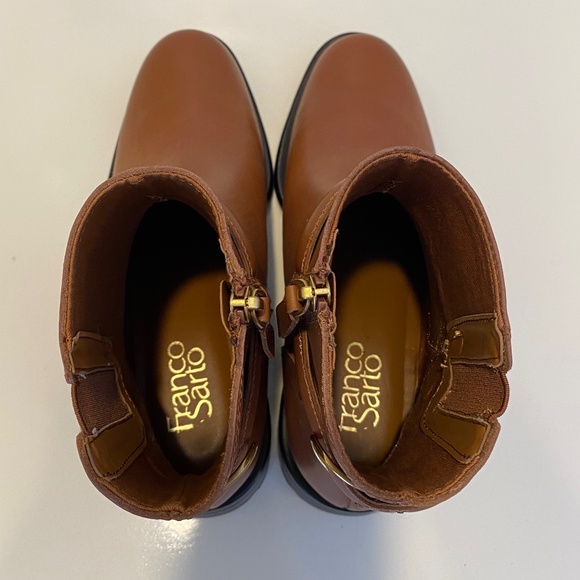 *NWOT* Franco Sarto Elese Bootie - Cognac - Sz 6 - Picture 10 of 15